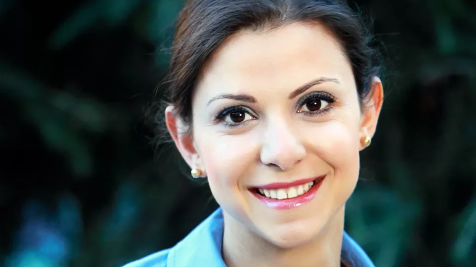 Professional headshot of Denise Al Alam, PhD