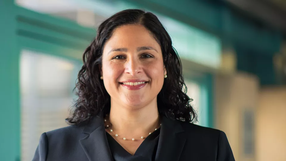 Professional headshot of Lara M. Khouri, MBA, MPH