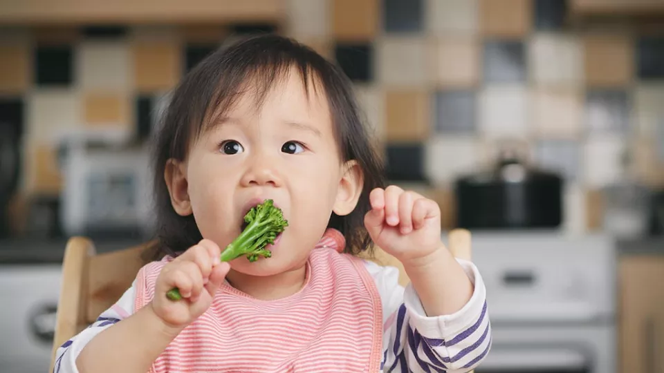 Experts suggest parents should stop spoon-feeding their babies