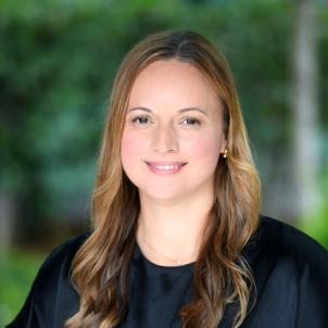 Professional headshot of Juliet Emamaullee, MD, PhD