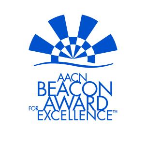 Logo for AACN Beacon Award for Excellence