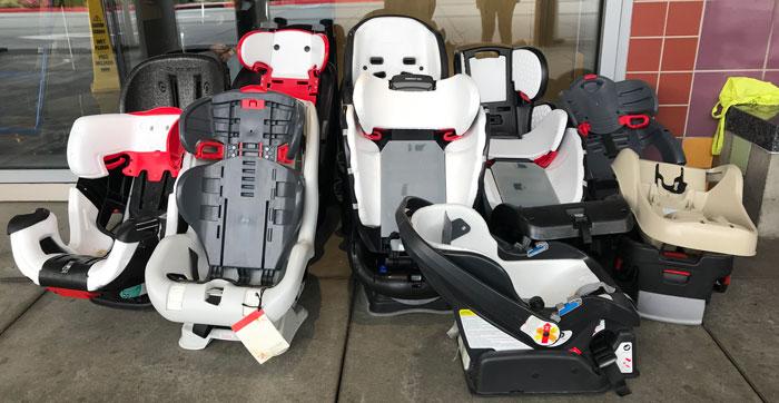 Car Seat Recycling Booth 11 4 22 Children s Hospital Los Angeles