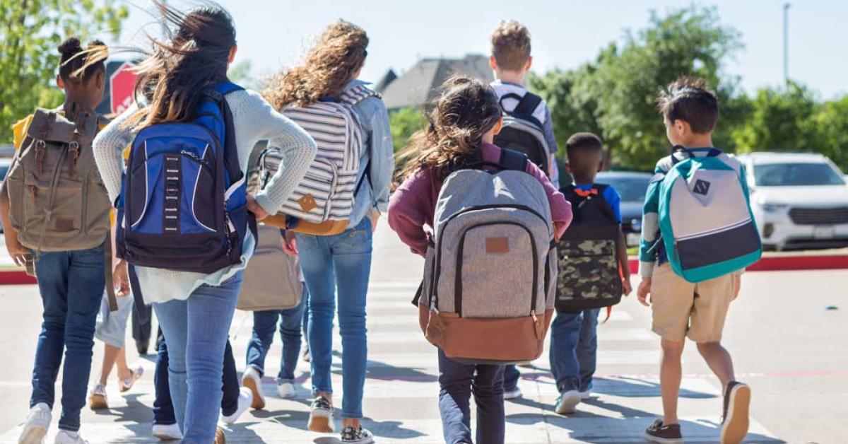 Health experts issue warning ahead of school year about backpacks